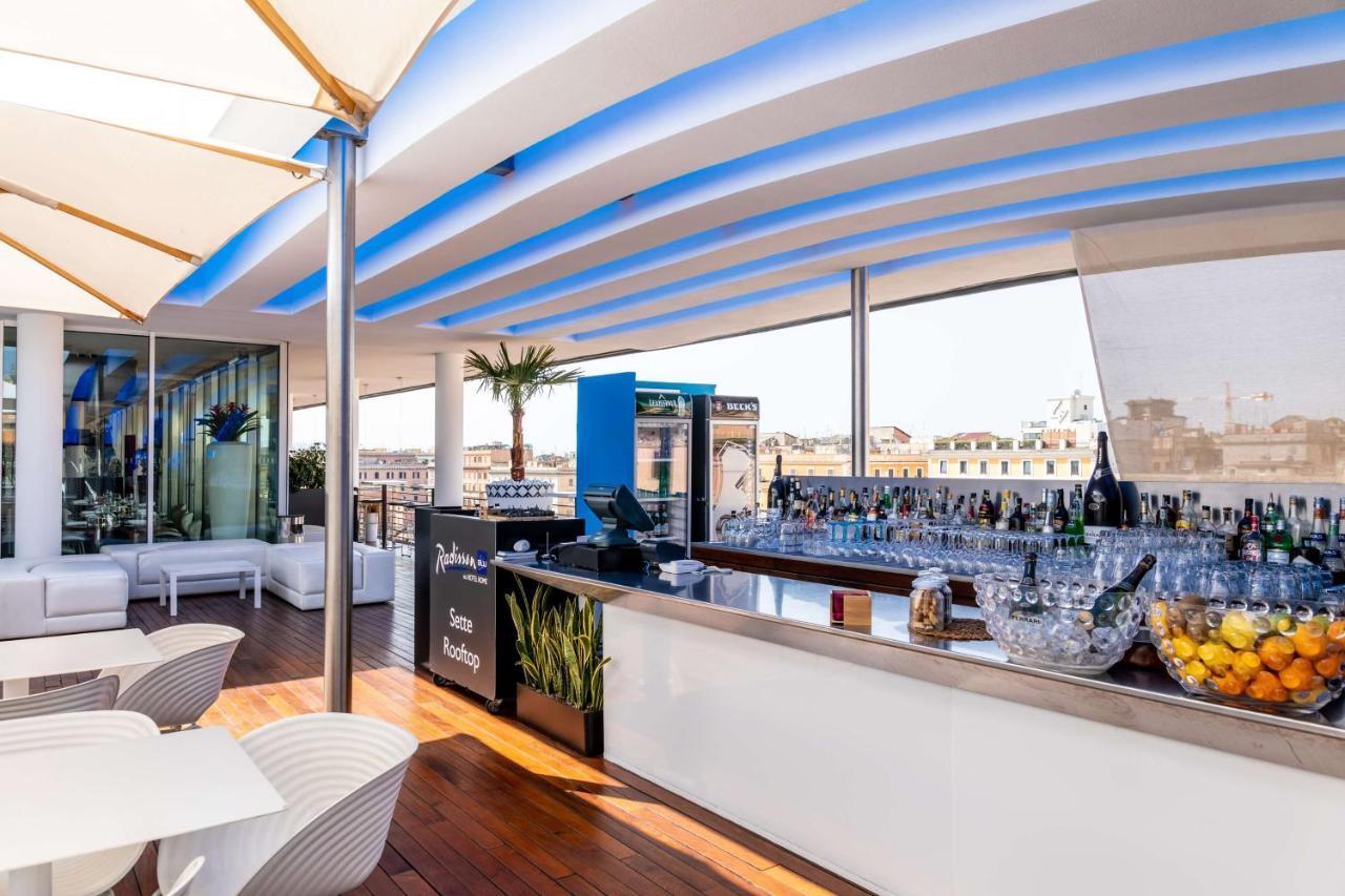 Radisson Blu Es. Hotel, Roma Eksteriør bilde Skyline Bar