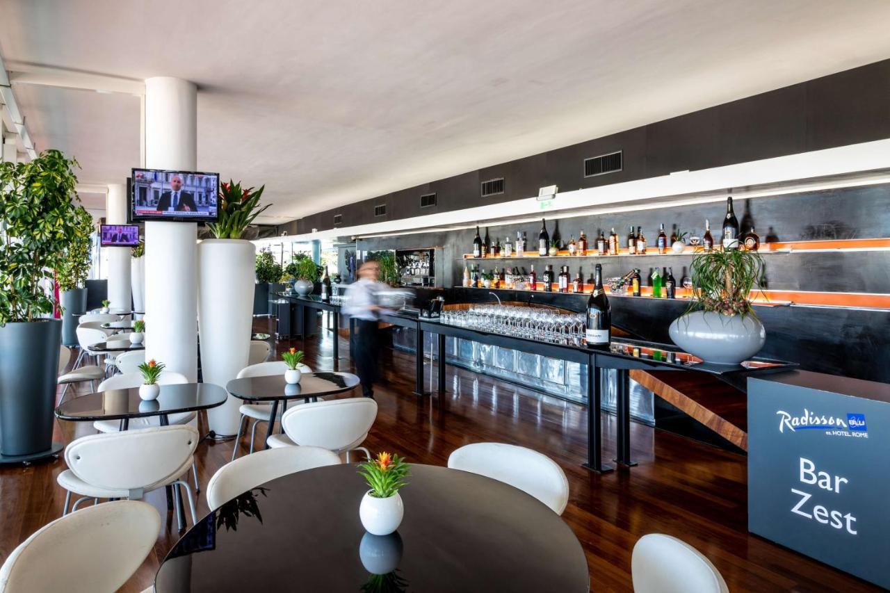 Radisson Blu Es. Hotel, Roma Eksteriør bilde Bar Zest